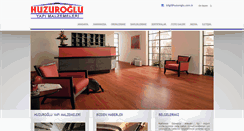 Desktop Screenshot of huzuroglu.com.tr